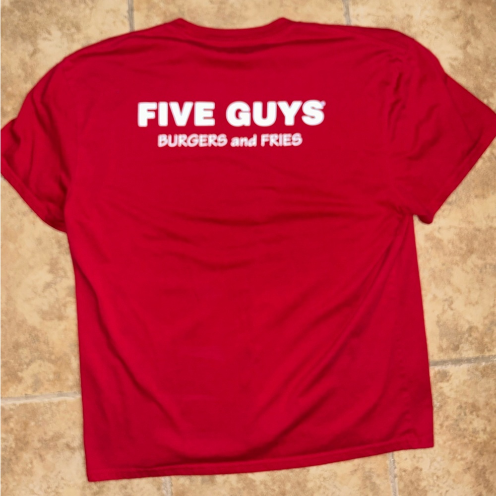 Red T-Shirt for Men - Picture 2 of 2